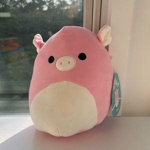 NWT 7.5 inch Peter the pig squishmallow